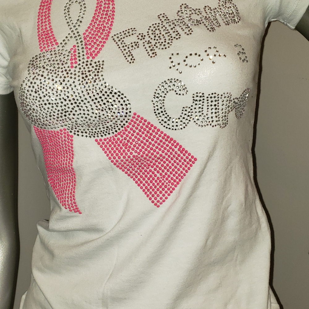 Breast cancer tee (wholesale options available)
